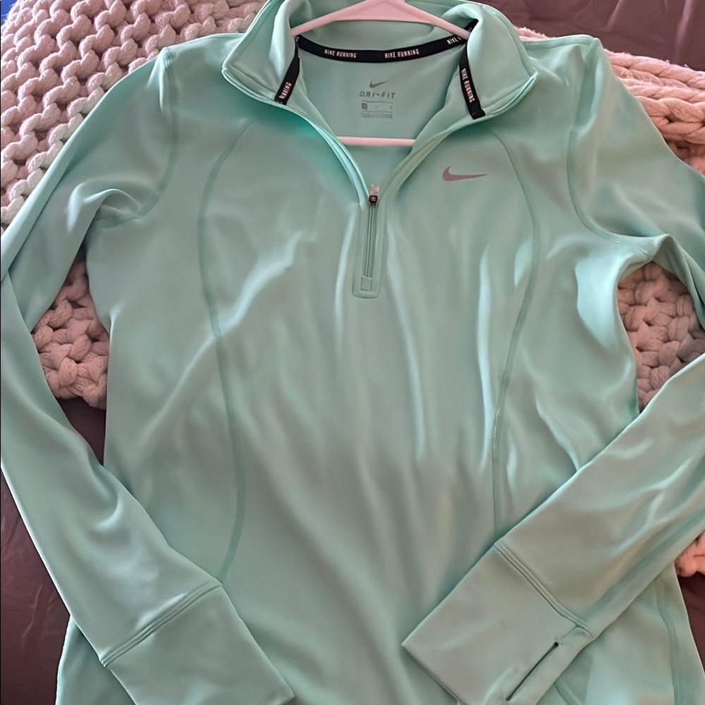 Nike Mint Green Dri-FIT Pullover